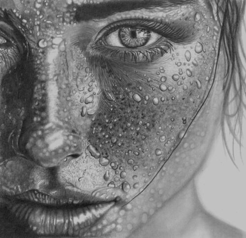 Wet (2026 by Paul Stowe, Drawing for Sale on Singulart