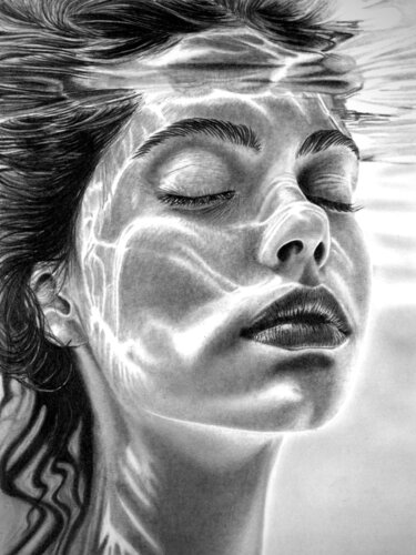 Underwater #7 di Paul Stowe, Disegno in vendita su Singulart