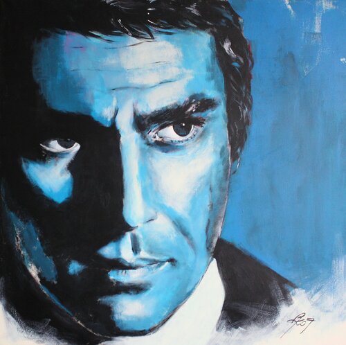 Robert Hossein van Petra Kaindel, Schilderij te koop op Singulart