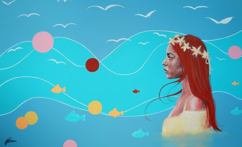 Cyclothymia HIGH AND LOW von Petra Kaindel, Malerei kaufen auf Singulart