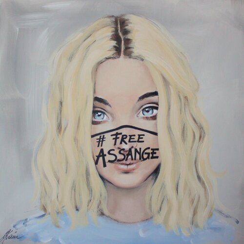 FREE ASSANGE Petra Kaindel