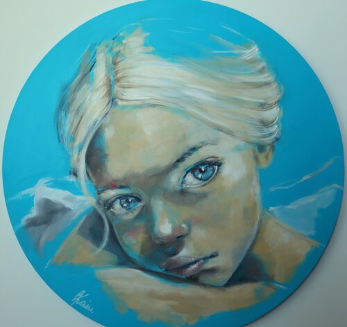 ANGELFACE de Petra Kaindel, Pintura a la venta en Singulart