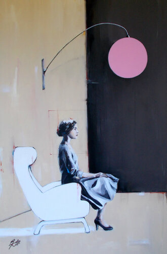 THE BOX YOU CALLED A GIFT by Petra Kaindel, 油畫 for Sale on Singulart