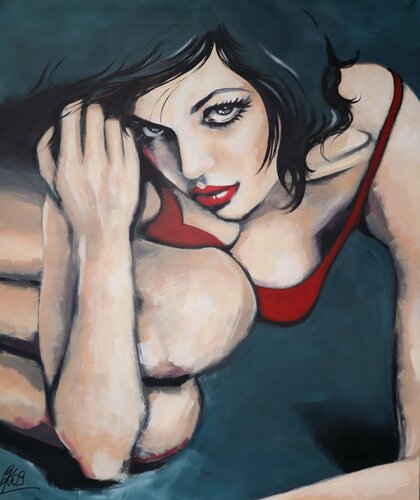 LOVE GROOVE by Petra Kaindel, 회화 for Sale on Singulart