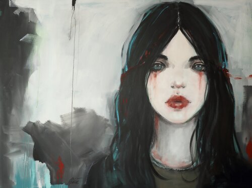 NO ONE KNOWS WHAT IT'S LIKE by Petra Kaindel, Painting for Sale on Singulart