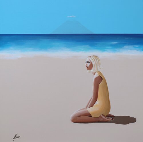 STROMBOLI di Petra Kaindel, Pittura in vendita su Singulart