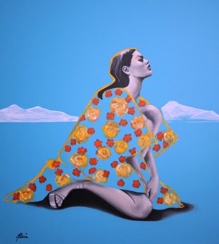 I'M STILL HERE van Petra Kaindel, Schilderij te koop op Singulart