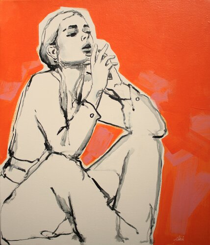It's MY life! by Petra Kaindel, Painting for Sale on Singulart