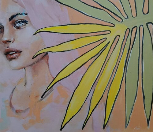 LOVELY par Petra Kaindel, Peinture en vente sur Singulart