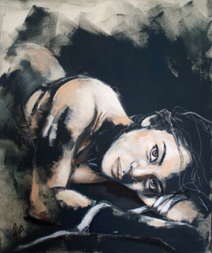 FLÜCHTIG by Petra Kaindel, Painting for Sale on Singulart