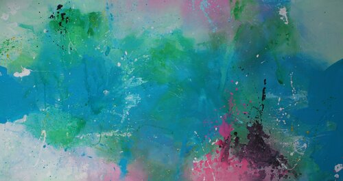 PRIMAVERA IN CALABRIA  FRÜHLING IN KALABRIEN van Petra Kaindel, Schilderij te koop op Singulart