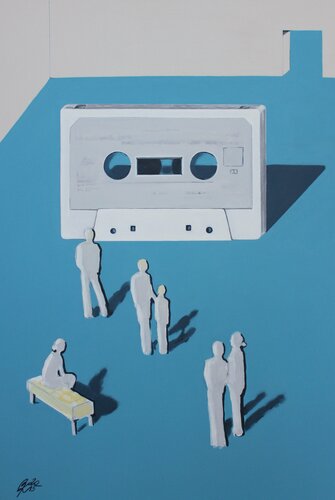 DIE SENSATION by Petra Kaindel, 회화 for Sale on Singulart