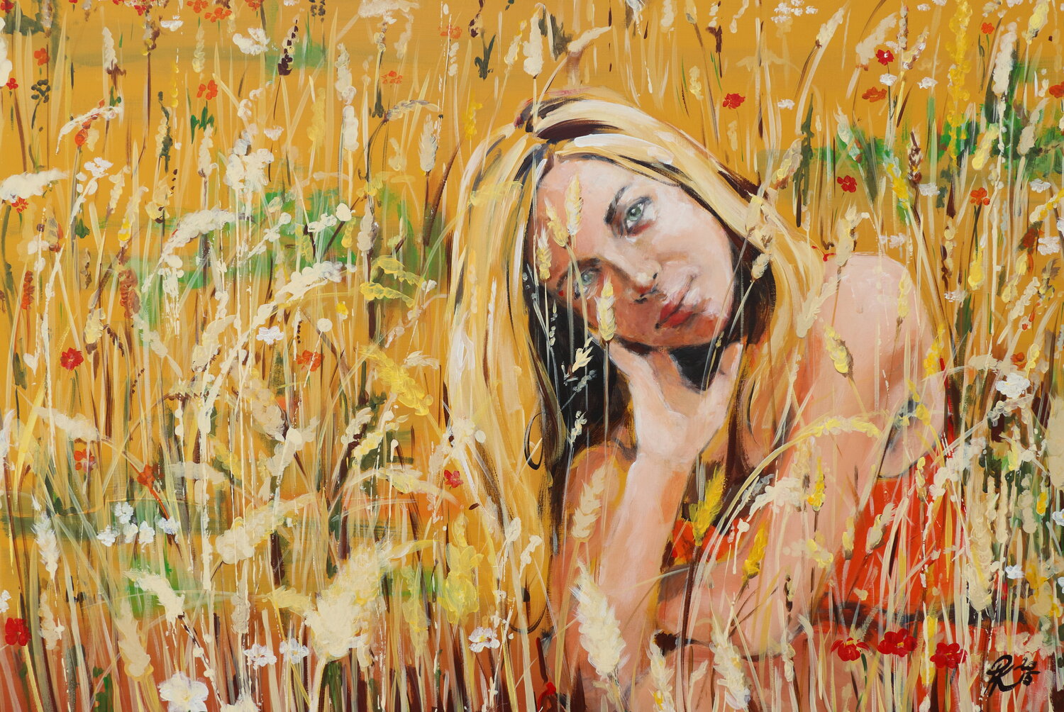 HAPPINESS IN THE FIELDS Petra Kaindel