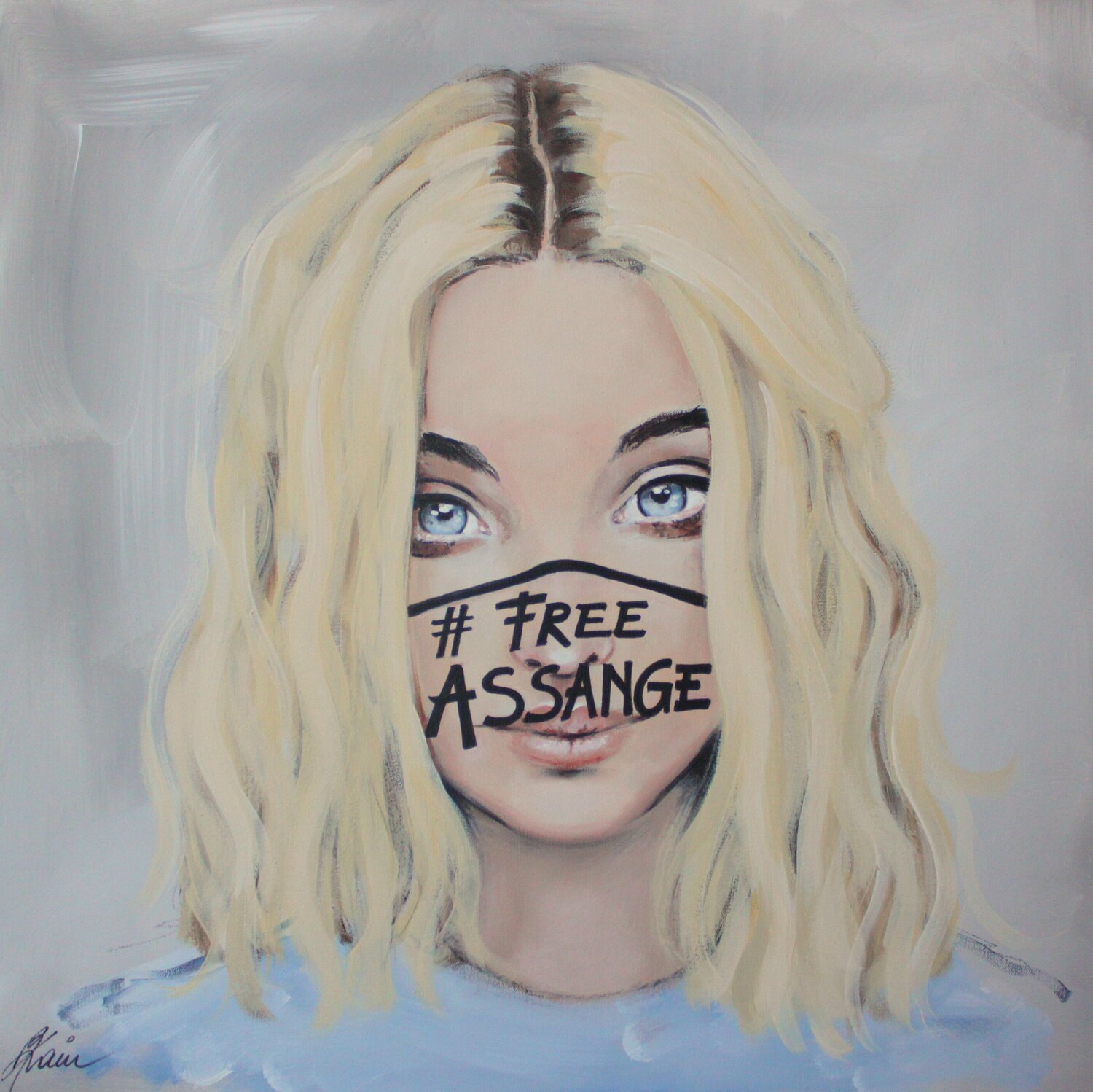 FREE ASSANGE Petra Kaindel