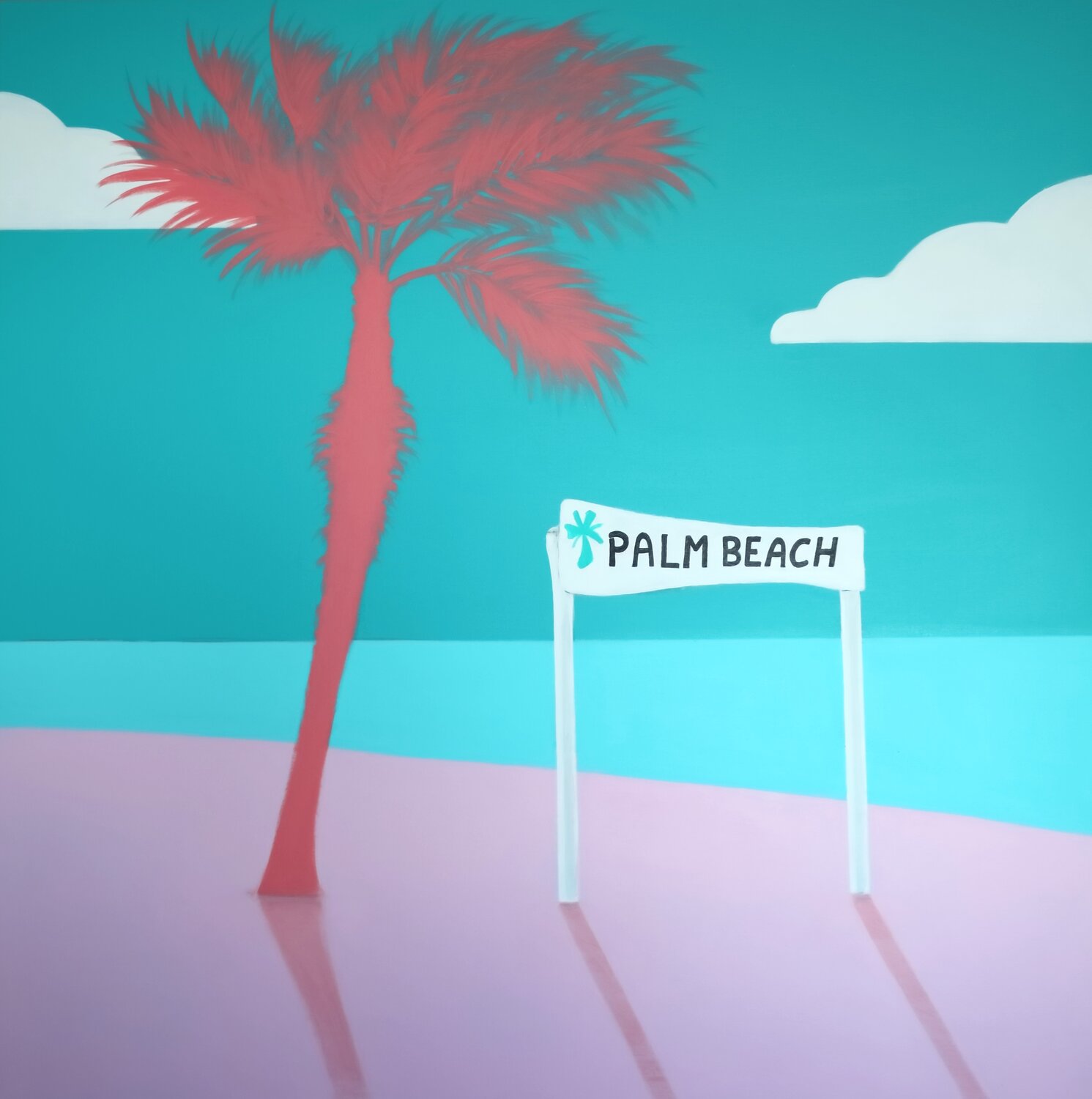 PALM BEACH DI BIVONA / VIBO MARINA Petra Kaindel Originalgemälde zu verkaufen
