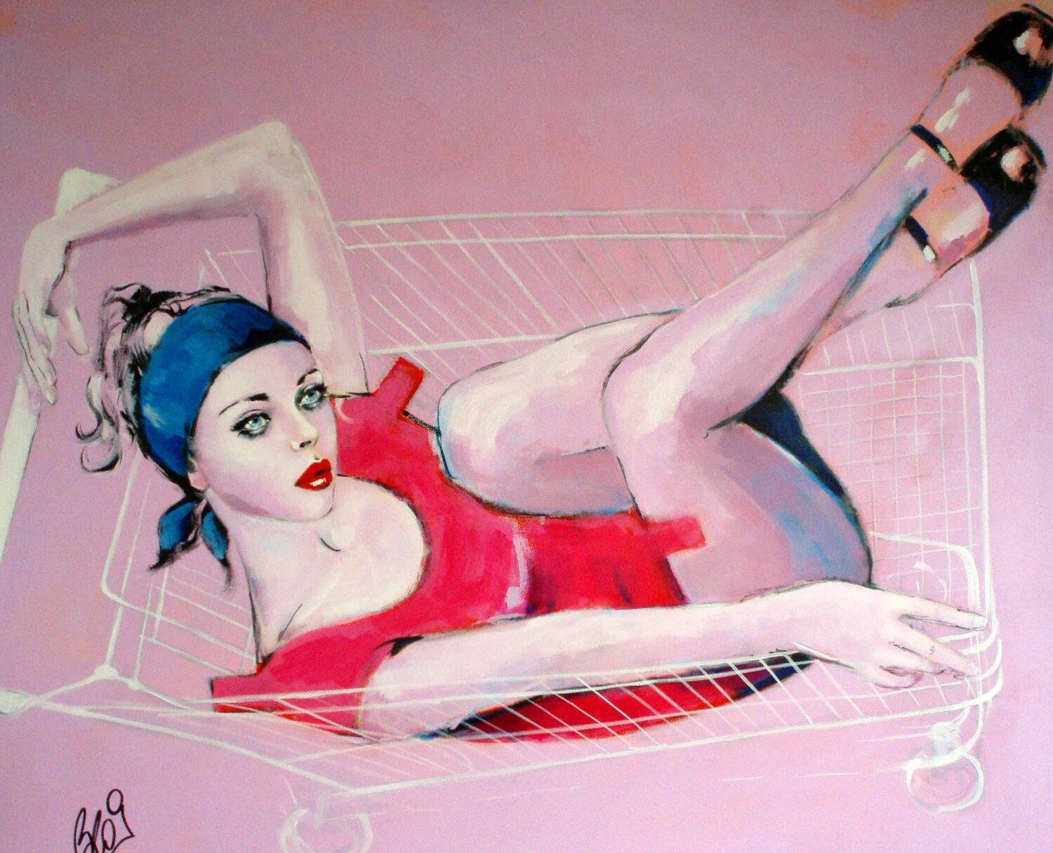 IM WARENKORB Petra Kaindel Pintura original en venta