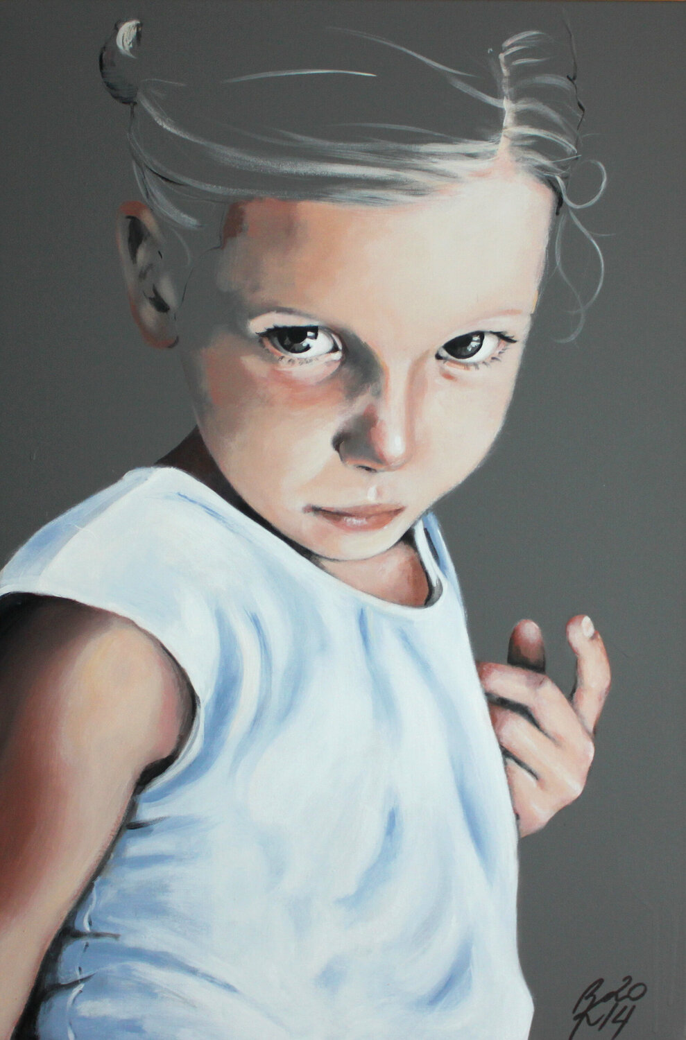 Little girl Petra Kaindel