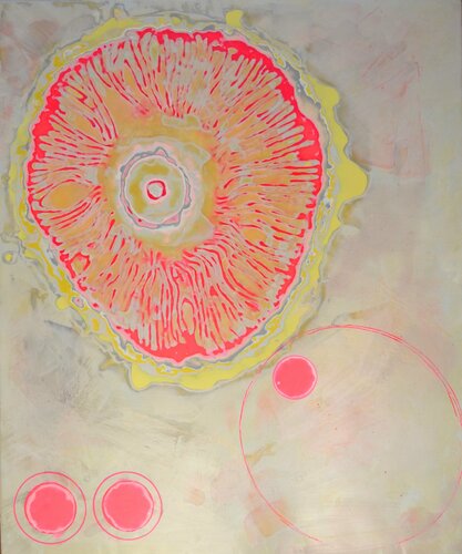 space travel 11 par Helen Dooley, Peinture en vente sur Singulart