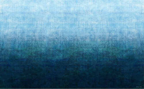 Deep Ocean - Mixed Media on canvas 152 x 92 cm de George Hall, Otros medios a la venta en Singulart