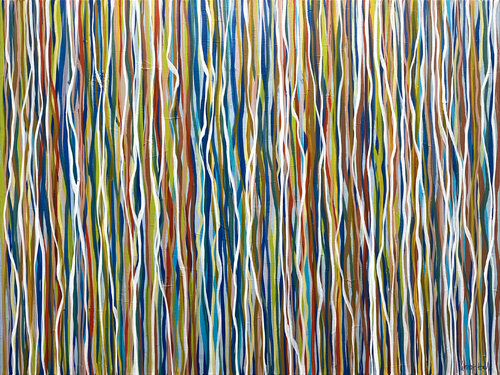 Soul - 100 x 75cm acrylic on canvas van George Hall, Schilderij te koop op Singulart