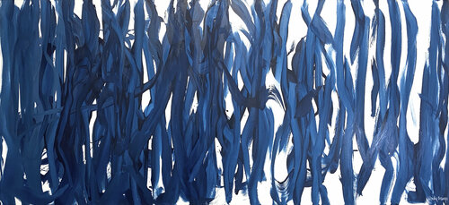Wendy Dancing in the Shadows - 183 x 82cm - acrylic on canvas George Hall