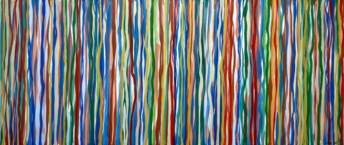 Retro Funk - 198 x 84cm acrylic on canvas George Hall
