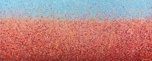 The Neon Oondiri 152 x 61cm acrylic on canvas George Hall