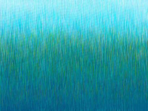 Silent Grass- Limited Edition Print - 100 x 75cm squ de George Hall, Digital a la venta en Singulart