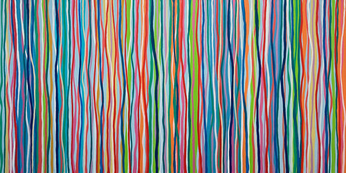 Funk Life - Limited Edition Print - 152 x 76cm di George Hall, Digitale in vendita su Singulart