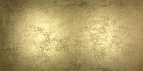 Eternal Wisdom Three- 152 x 76 cm - metallic gold paint on canvas di George Hall, Pittura in vendita su Singulart