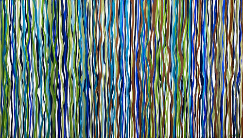 Garden Funk - 172 x 97cm acrylic on canvas di George Hall, Pittura in vendita su Singulart