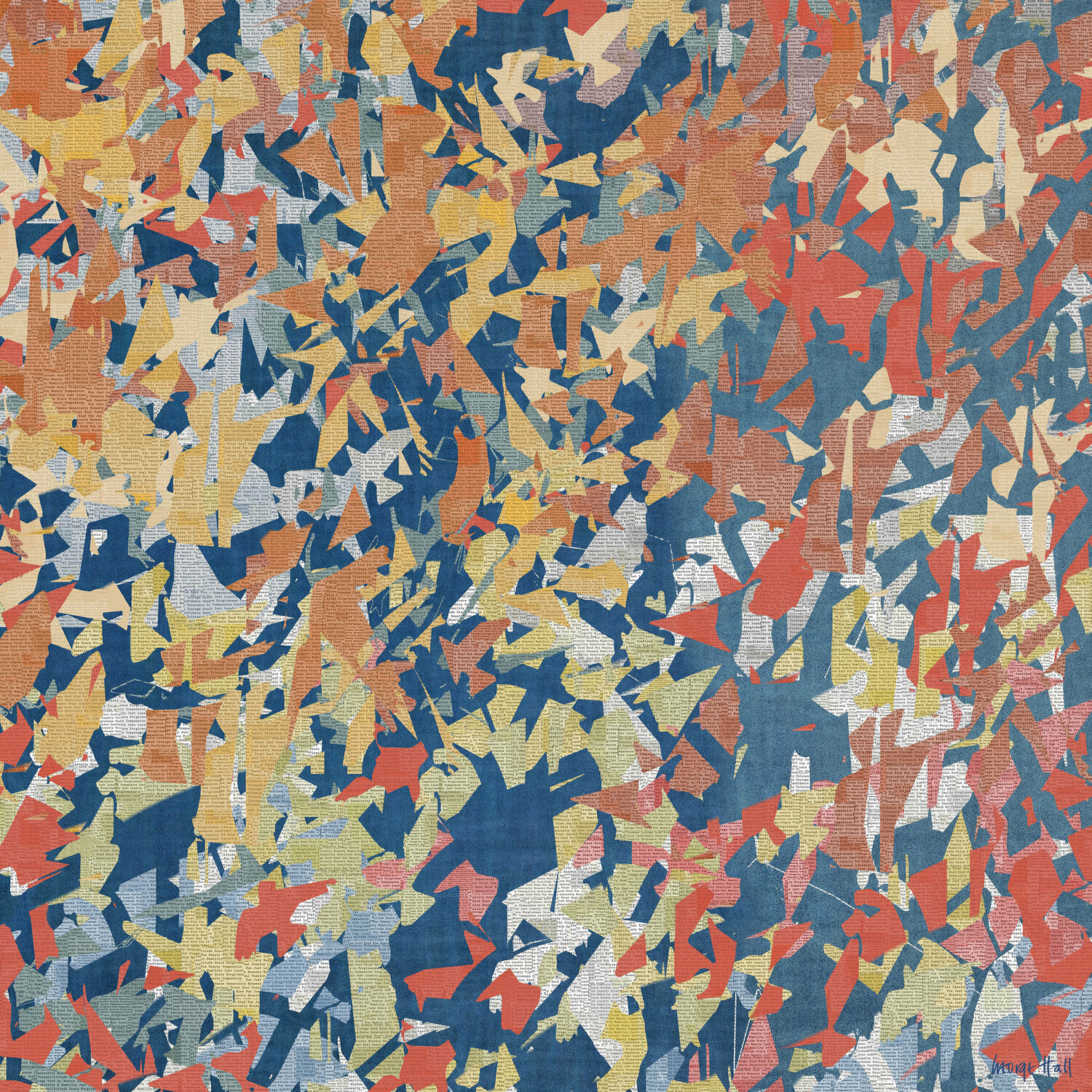 News Travels Well 127 x 127cm George Hall Altri media in vendita