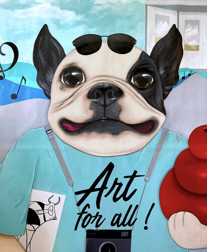 Art For All! van Ilaamen Pelshaw, Schilderij te koop op Singulart