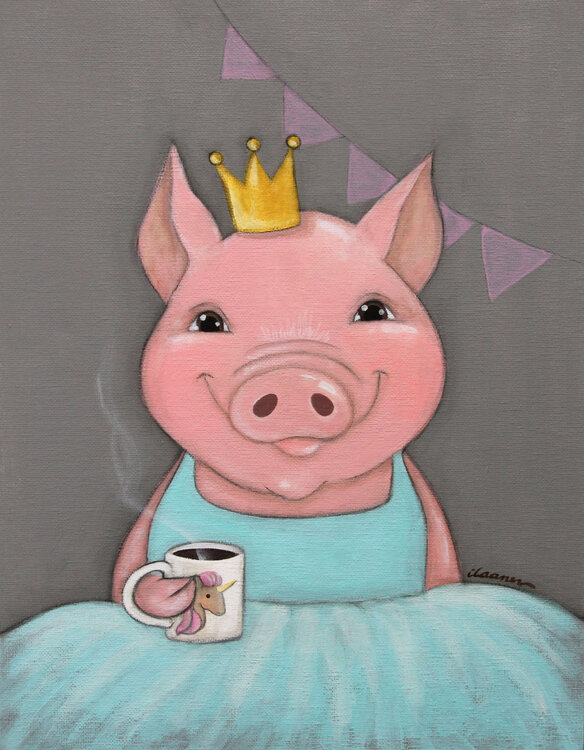 Princess Pig Ilaamen Pelshaw