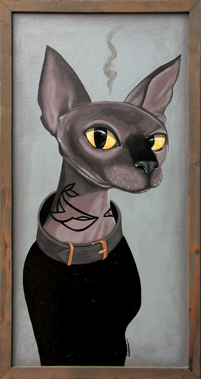 The Cat With the Whale Tattoo Ilaamen Pelshaw