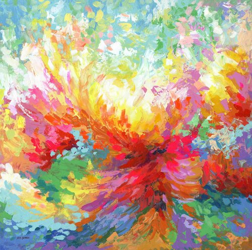 Growing Hope di Leon Devenice, Pittura in vendita su Singulart