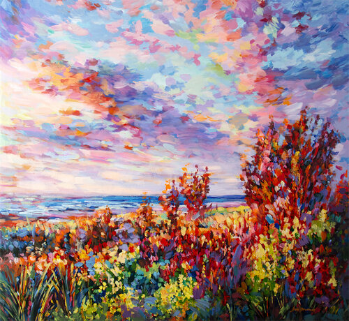 Landscape painting van Leon Devenice, Schilderij te koop op Singulart