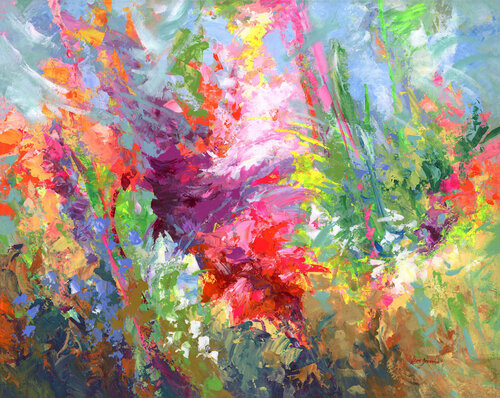 Positive Energy di Leon Devenice, Pittura in vendita su Singulart