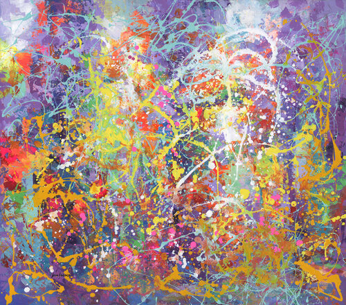Lottery Winner by Leon Devenice, Painting for Sale on Singulart