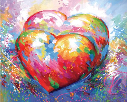 Forever in my Heart di Leon Devenice, Pittura in vendita su Singulart