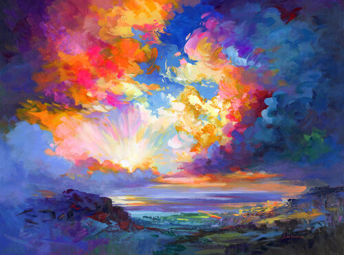 Hope should always be alive di Leon Devenice, Pittura in vendita su Singulart