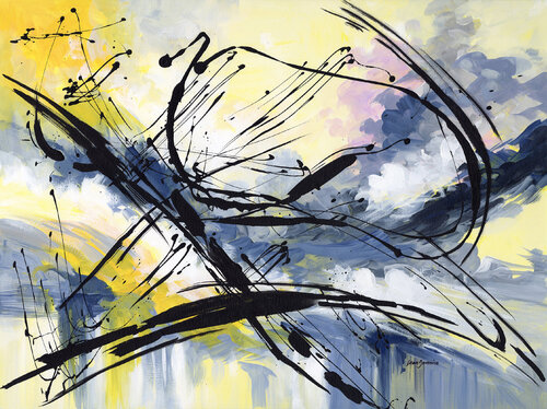 Momentum Unchained di Leon Devenice, Pittura in vendita su Singulart