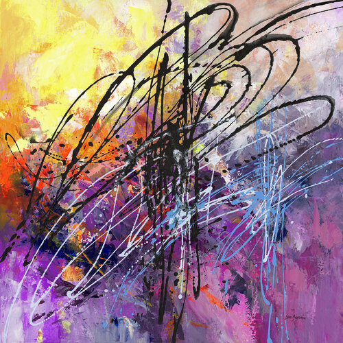 Symphony of Unbroken Spirit di Leon Devenice, Pittura in vendita su Singulart