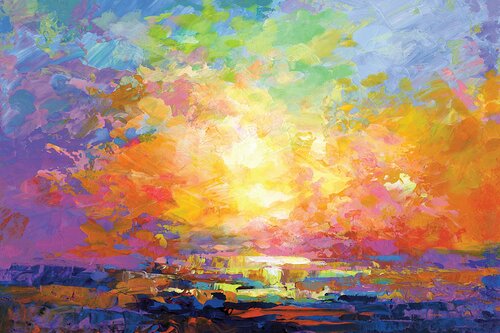 A Time For Wandering van Leon Devenice, Schilderij te koop op Singulart