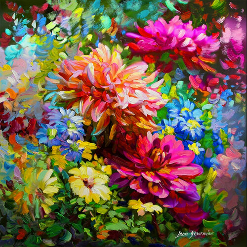Sunday Morning van Leon Devenice, Schilderij te koop op Singulart