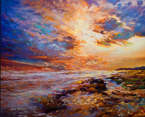 Source of Inspiration di Leon Devenice, Pittura in vendita su Singulart