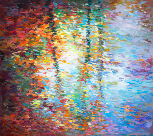 Memories, Dreams and Reflections di Leon Devenice, Pittura in vendita su Singulart
