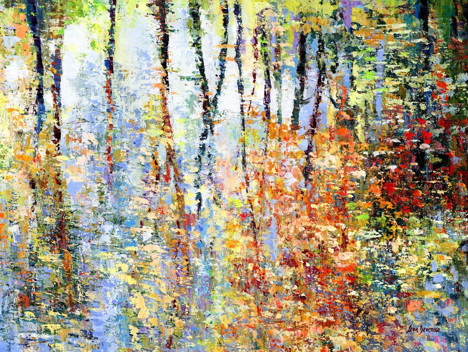 Landscape Painting Leon Devenice