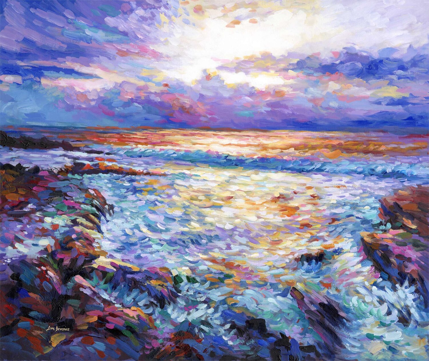 Contemplation by the Sea Leon Devenice