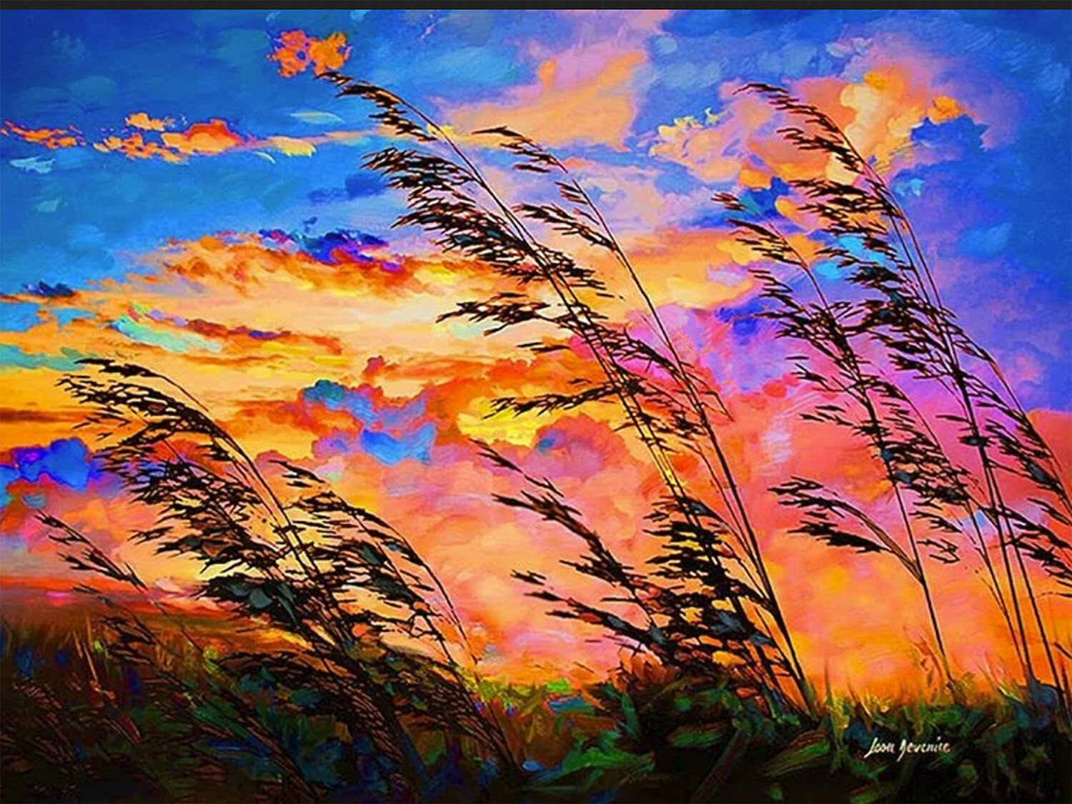 Sunset Vibrations Leon Devenice